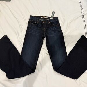 J Brand Dark Blue Bootcut Jeans